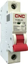 Comprar Interruptor Automatico 1p 10a (1x10a) 6ka Curva C - Cnc