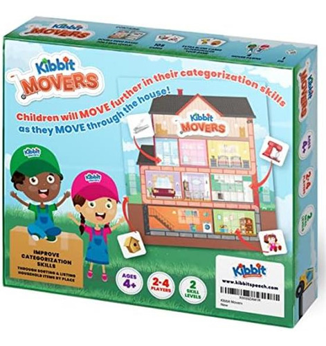 Juego De Mesa Kibbit Movers/educativo