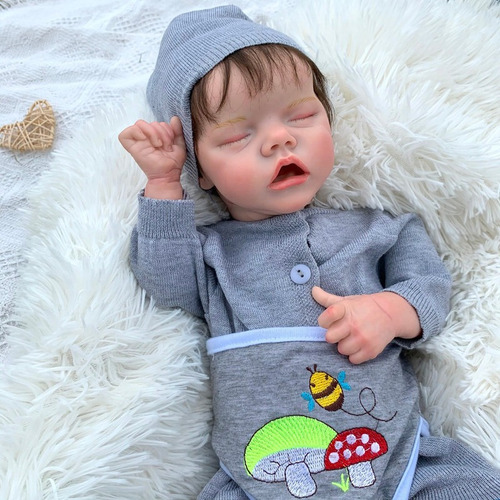 Imagen 3 de 5 de Bebe Reborn Originales Charlie Cuerpo Completo De Silicon