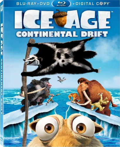 Blu Ray La Era Del Hielo 4 Continetal Drift + Dvd