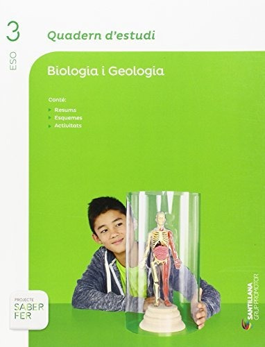 Quadern D'estudi Biologia I Geologia 3 Eso Saber Fer - 97884