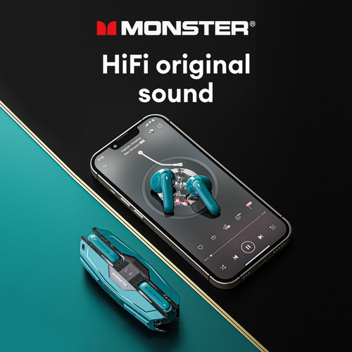 Auriculares Inalámbricos Bluetooth Monster Xkt08 Pro