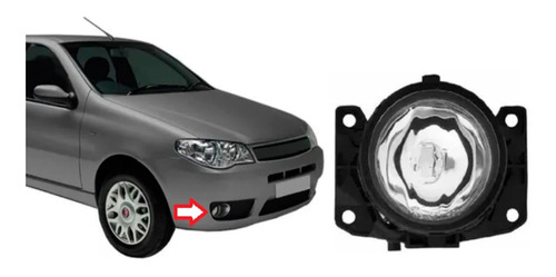 Faro Auxiliar Fiat Siena Palio 2010 2011 2012 2013 2014 2015