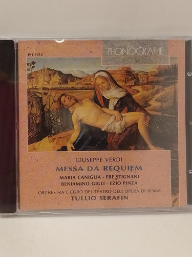 Giuseppe Verdi Messa Da Requiem Cd Nuevo 