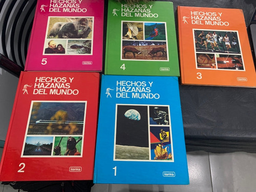 Enciclopedia Hechos Y Hazañas Del Mundo - 1976 - Lote X 5