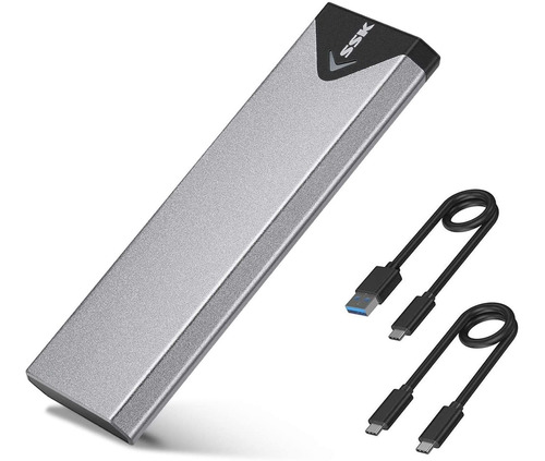 Adaptador De Carcasa De Aluminio M.2 Nvme Ssd, Usb 3.1 Gen 2