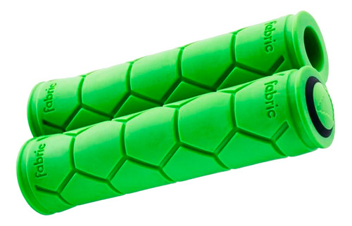 Puños Grips Bicicleta Fabric Silicone Grips Verde