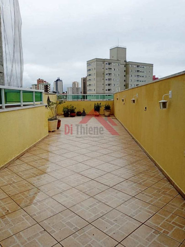 Imagem 1 de 12 de Cobertura Com 3 Dorms, Vila Scarpelli, Santo André - R$ 595 Mil, Cod: 1841 - V1841