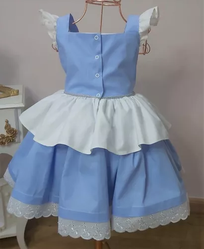 Vestido Cinderela Infantil - Tudo Mamães