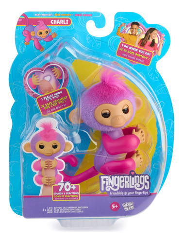 Fingerlings Mono Bebe Interactivo