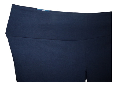 Pantalon Capri Legging Azul Nav Talla 4x (48/50) Terra & Sky