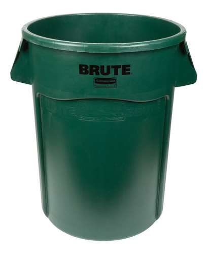 Contenedor Brute 76 Lts 2620 Rubbermaid Color Verde