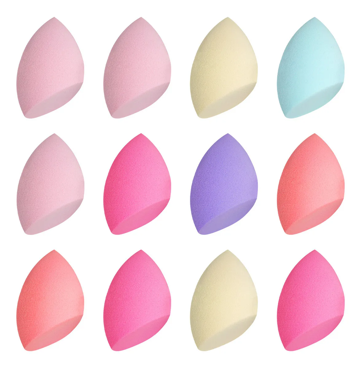 Esponjas de maquiagem mais vendidos de 2024: descubra a Flat Drop e o Fluffy Puff!