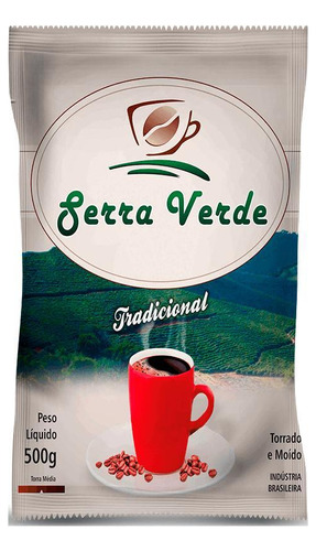 Café Serra Verde Tradicional 500g - 100% Natural