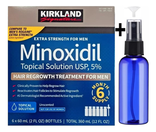 6 Pack Minoxidil Kirkland 