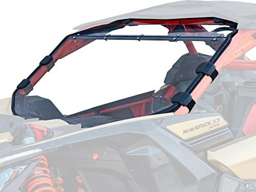 Parabrisas Superatv Heavy Duty Completa De Can-am Maverick X