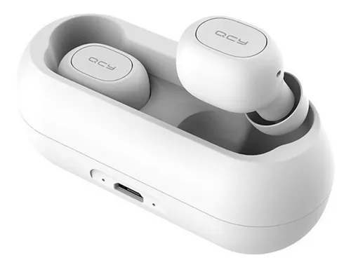 Auriculares In ear Inal mbricos Bluetooth Qcy T1c Blanco