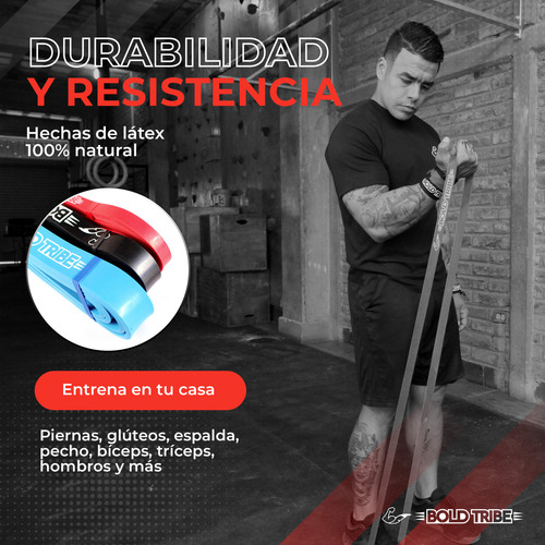 Kit De Movilidad 3 Ligas Bandas Resistencia Crossfit Pull Ups Con 3 Mini Bandas Bolsas Video Tutoriales Ejercicio Pierna