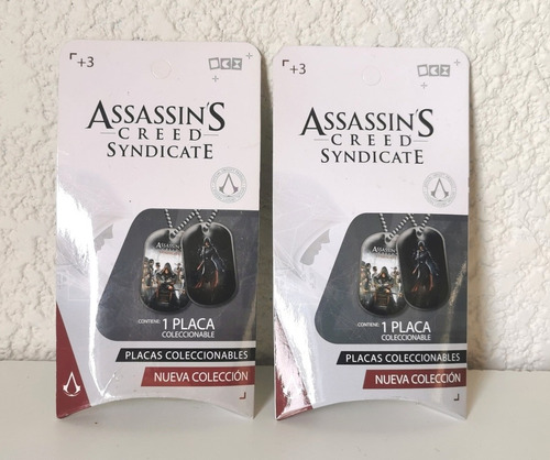 Placa Coleccionable Assassins Creed Syndicate 