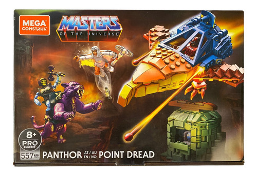 Panthor En Point Dread Motu Mega Construx Zodac 557pz (Usado)