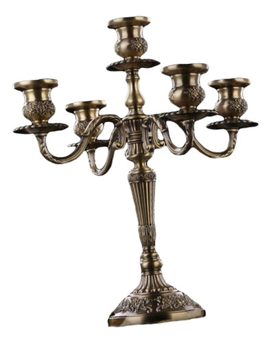 Candelabros De Europeo Diseñados Estilo Antiguo_ 5 Brazos