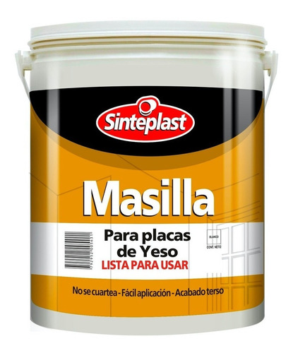 Masilla Para Placas De Yeso 6 Kg Sinteplast - Sagitario