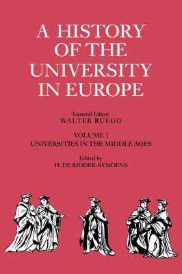 Libro A History Of The University In Europe: Volume 1, Un...