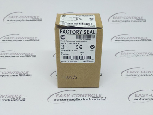 1794-ob16 Allen Bradley Modulo De Saída Flex I/o 16 Pontos