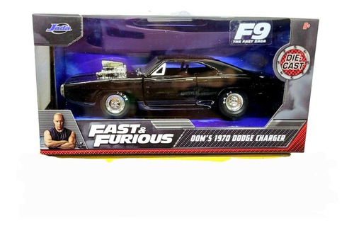 Dom´s 1970 Dodge Charger R/t Rápido Y Furioso 1:32 Jada