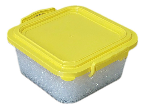 6 Contenedores Cuadrados De 500 Ml, Recipientes Complan