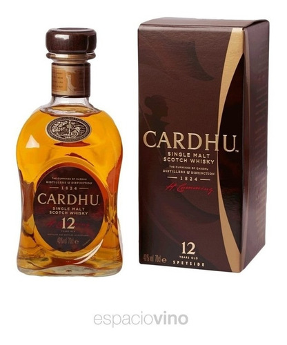 Cardhu 12 Años Whisky 700 Ml De Cardhu