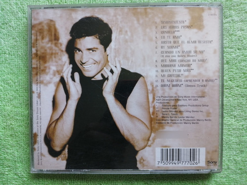 Eam Cd Chayanne Simplemente 2000 Su Decimo Album De Estudio