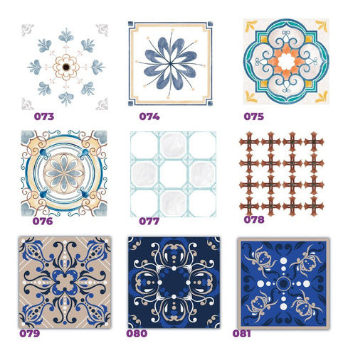 Azulejos Autoadhesivo Cocina 12 Un. 15x15 Sticker