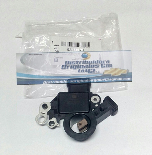 Regulador Alternador Optra 3 Pines Derecho Original Gm -*-