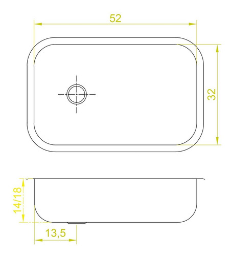 Imagen 6 de 10 de Pileta Bacha Acero 52x32x14 Cm+ Griferia Monocomando Cromado