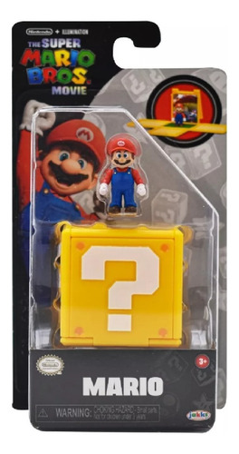 Mario Bros Movie Mario Escenario Figura 3cm (Usado)