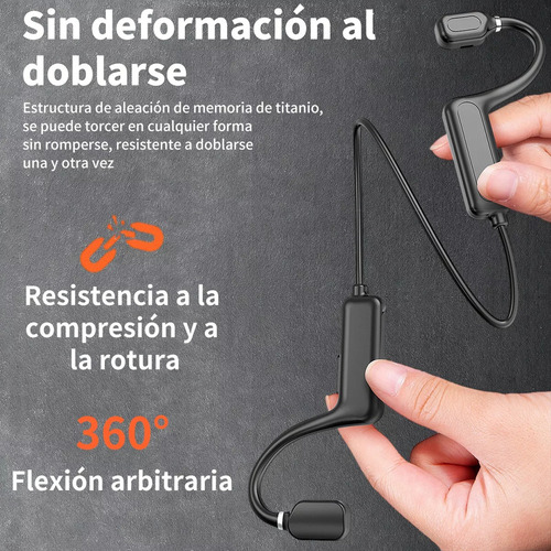 Auriculares Deportivos De Larga Duración Con Función De Redu
