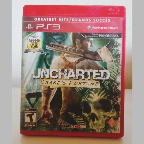 Uncharted Drake's Fortune Ps3 Fisico, Manuplauy