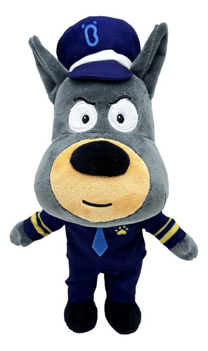 Gris Sheriff Labrador Muñeca Peluche Juguete Niños Regalo 