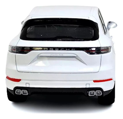 Xldd T Miniatura Porsche Cayenne Turbo Blanco Welly 1/24