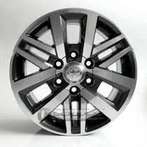 Comprar Roda Aro 16 6x139 Toyota Hilux R72 Krmai \u002F Valor Unitário Cor Grafite Diamantado