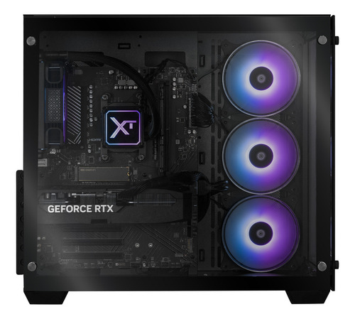 Xtreme Pc Gaming Geforce Rtx 5070 Amd Ryzen 9 7900x 32gb Ddr5 Ssd 1tb Sistema Liquido Wifi Tank Pro Black