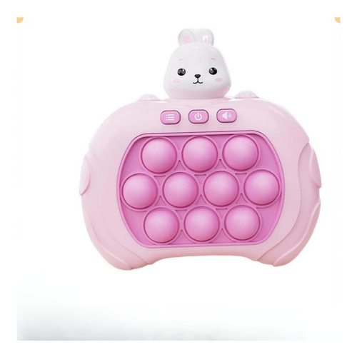 Brinquedo Sensorial Pop It Quick Push Bubble Budget Toys Cor Rosa-pálido