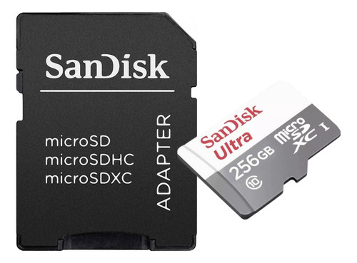 Tarjeta De Memoria 256gb Micro Sd Con Adaptador Sd Sandisk