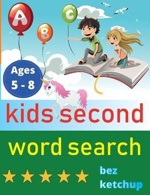 Libro Kids Second Word Search : Easy Large Print Word Fin...