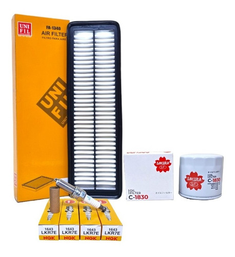 Kit Afinación Para Grand I10 1.2l 2023  Bujías Eo &2 Filtros