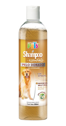 1 Shampoo Para Pelo Dorado Fancy Pets De 500 Ml.