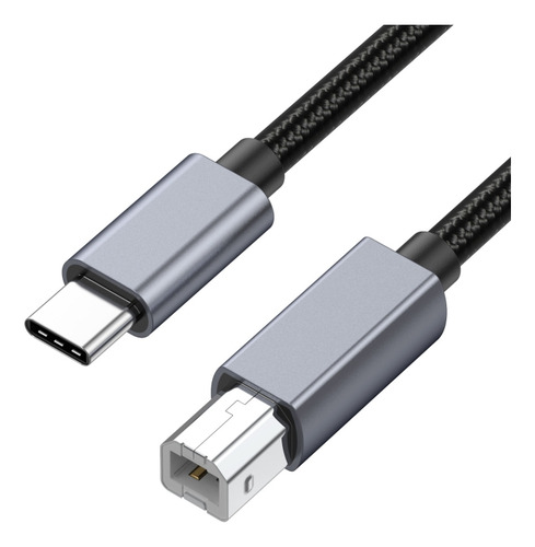 Cable Adaptador Midi De Impresora Tipo C A Usb-b De 3 M/0,5