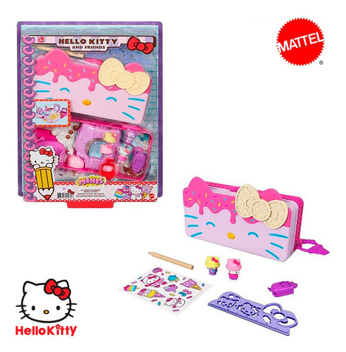 Hello Kitty Estojo Conjunto Maravilhas De Sorvete - Mattel 