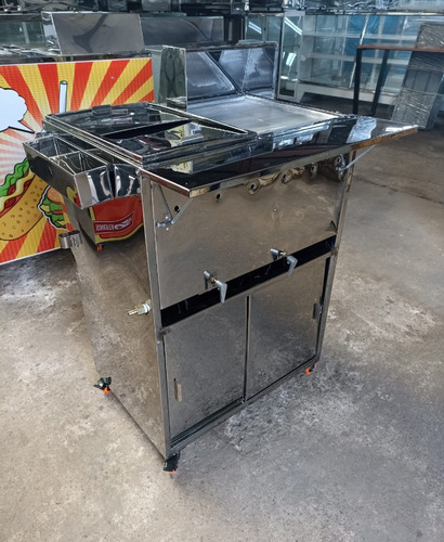 Carro Perro Caliente Carrito Perros Y Hamburguesas Nuevo